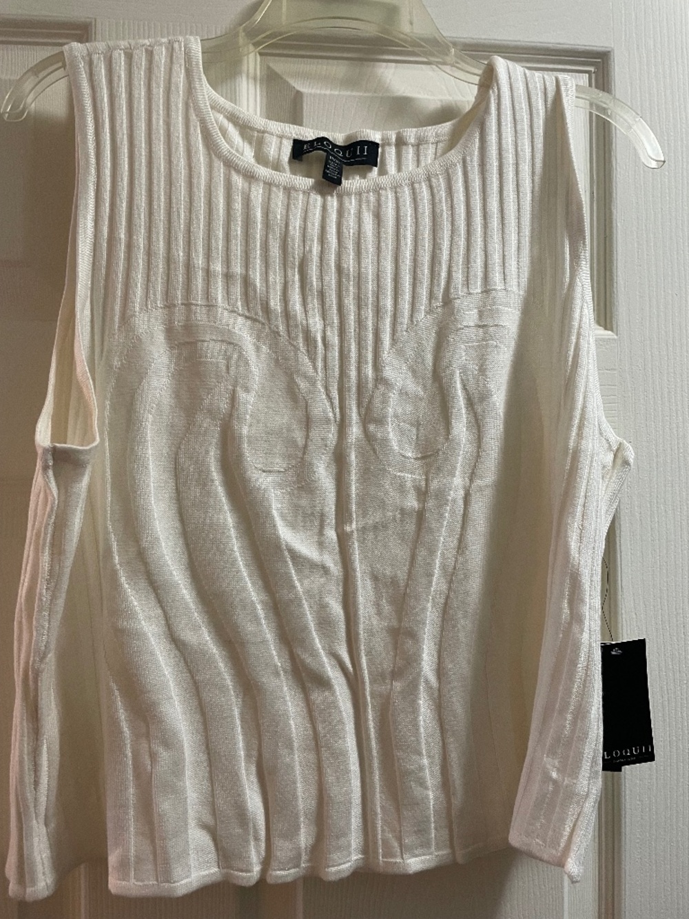 Eloquii, white tank, 18/20